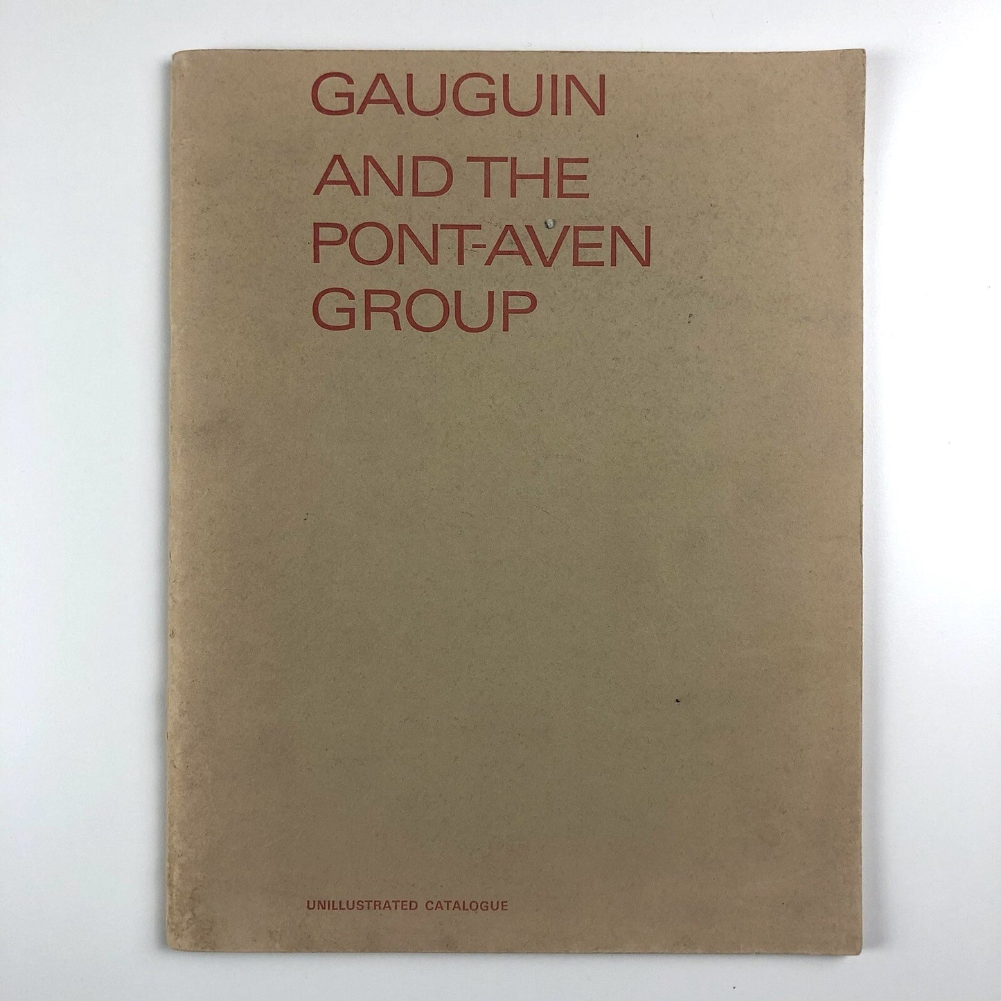 Gauguin and the Pont-Aven Group | Tate Gallery catalogue, 1966