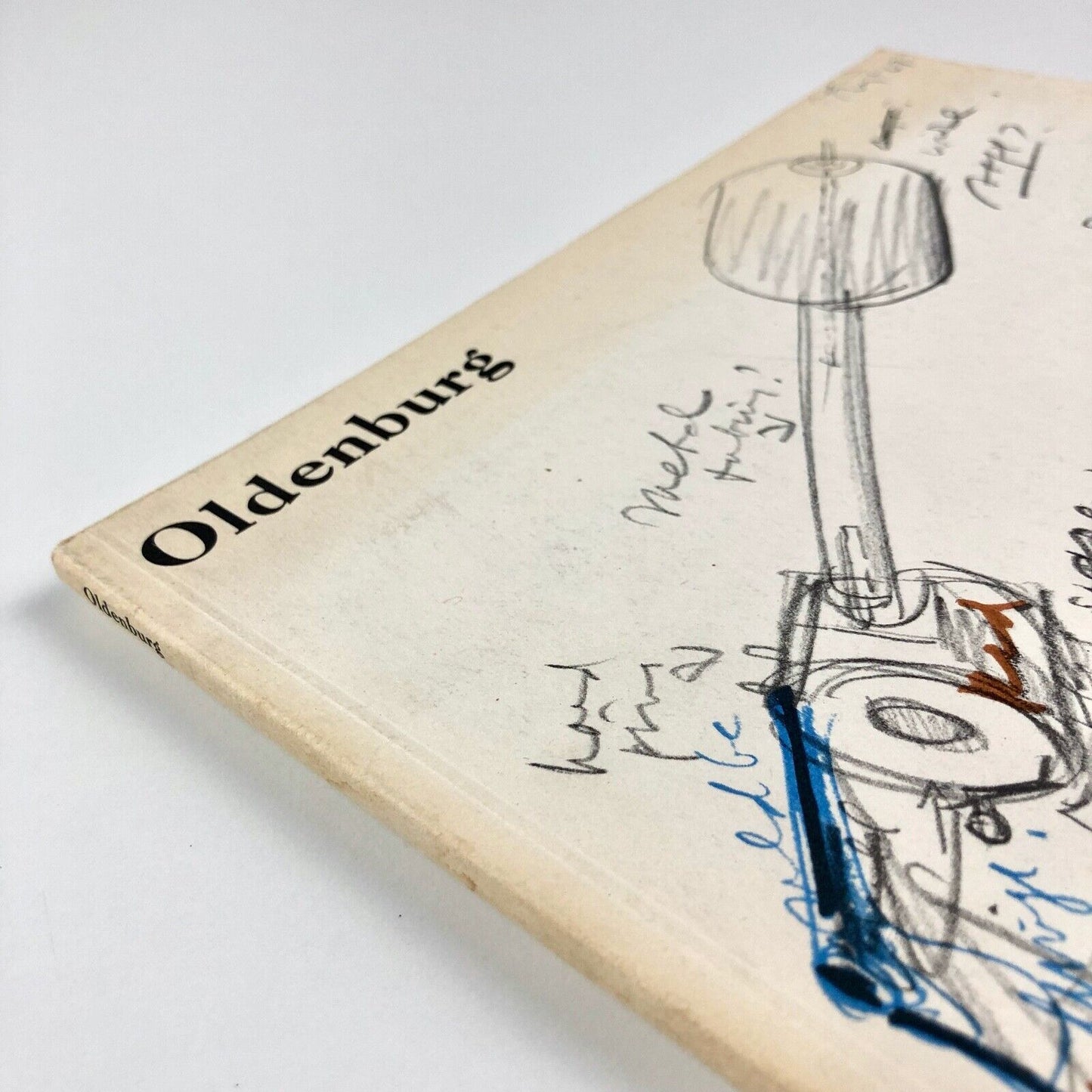 Claes Oldenburg – exhibition catalogue booklet | Tate Gallery, 1970