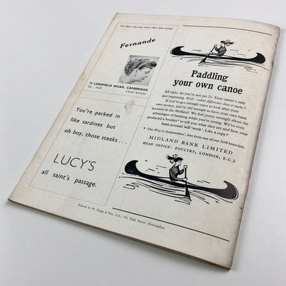 Cambridge Opinion magazine | No. 7, March 1958 | Edited by Robin McLaren