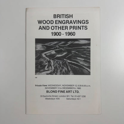 British Wood engravings and other prints 1900-1960 | Blond Fine Art 1980