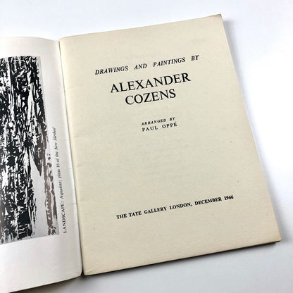 Drawings and Paintings by Alexander Cozens | Tate Gallery catalogue, 1946