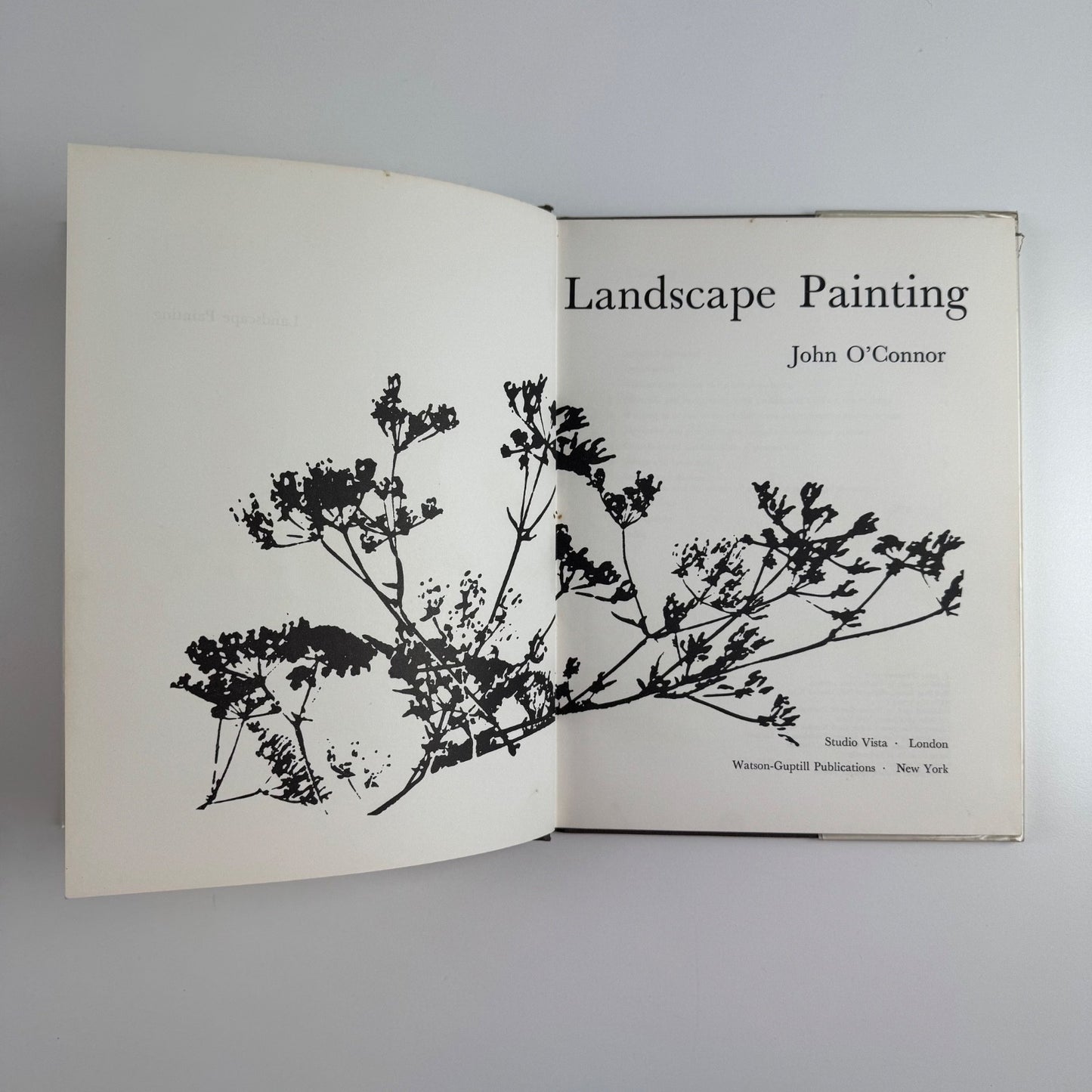 Landscape Painting by John O’Connor | Studio Vista, 1968