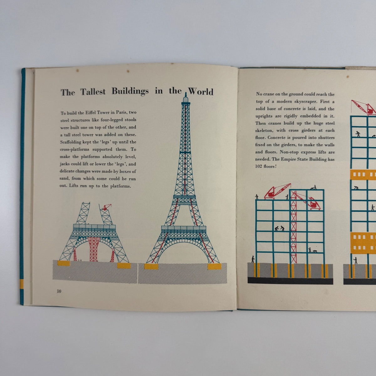 Building Big Things by Marie Neurath | Max Parrish, London, 1958 Isotype Institute