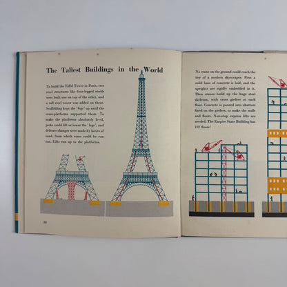 Building Big Things by Marie Neurath | Max Parrish, London, 1958 Isotype Institute
