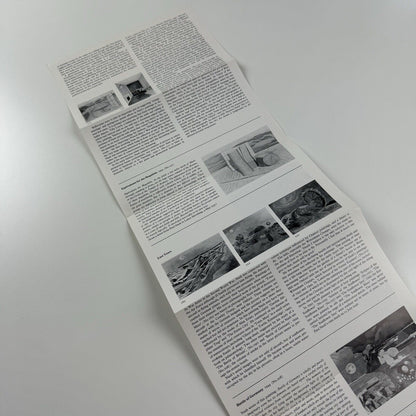 Ephemera: Folding leaflet for Paul Nash exhibition at Tate Gallery 1975