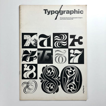Typographic: Journal of the Society of Typographic Designers | No.14, Jan 1980