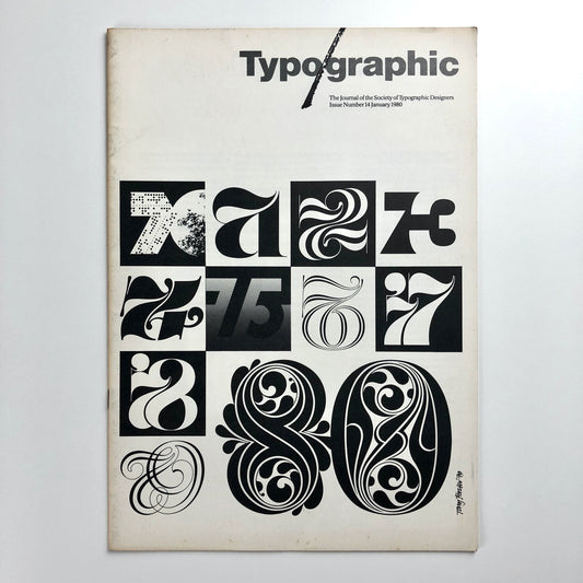 Typographic: Journal of the Society of Typographic Designers | No.14, Jan 1980