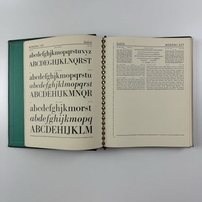 Specimen Book of 'Monotype' Printing Types. Volume One | Monotype Corporation