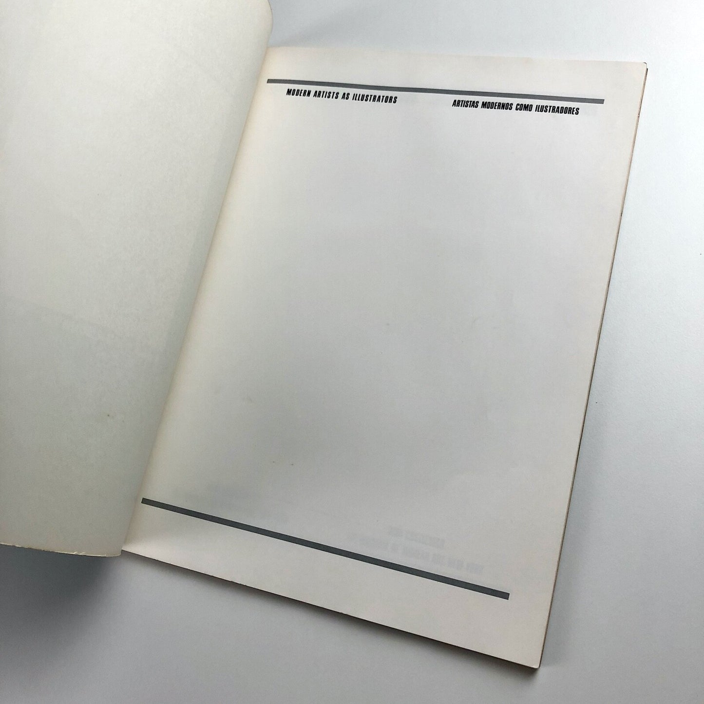 Modern Artists as Illustrators by Riva Castleman | MOMA New York catalogue, 1980