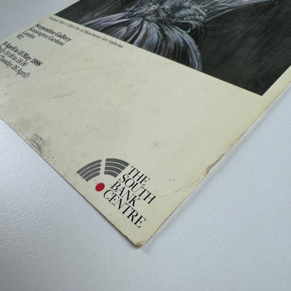 Promotional card for Edward Middleditch | Arts Council Serpentine Gallery 1988