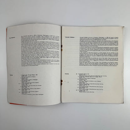 Eight American Artists. Paintings and sculpture | ICA Gallery, Nov-Dec 1957