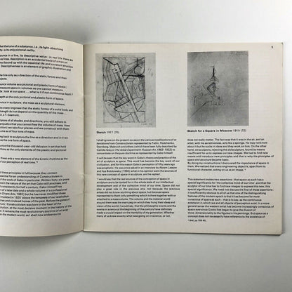 Naum Gabo – Constructions Paintings Drawings | Tate Gallery / Arts Council, 1966 | catalogue design Gordon House