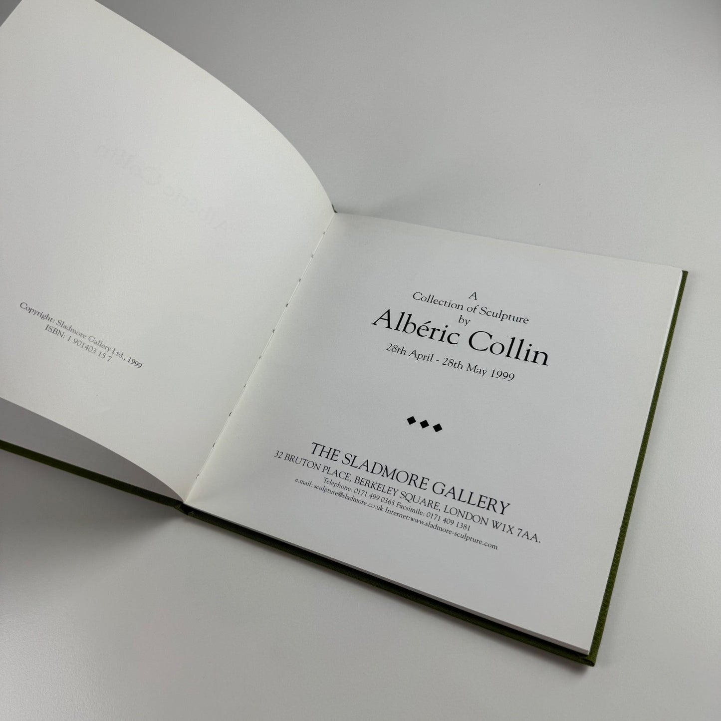 A Collection of Sculpture by Albéric Collin | Sladmore Gallery, 1999