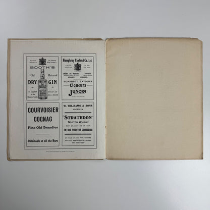 The Palace Theatre, London programme c.1915