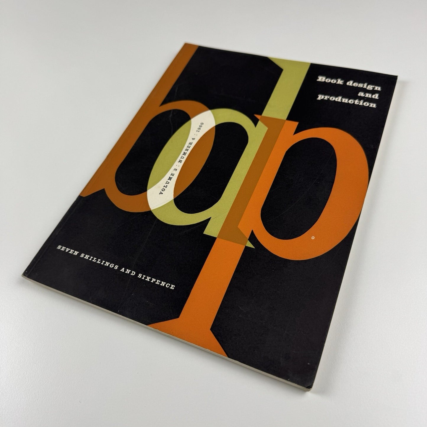 Book Design and Production | Vol 3 No 4 1960 | Printing News Ltd | Edited by James Moran