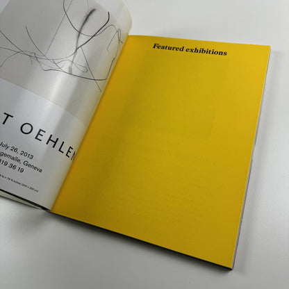 Gagosian Gallery, New York, Summer 2013 catalogue