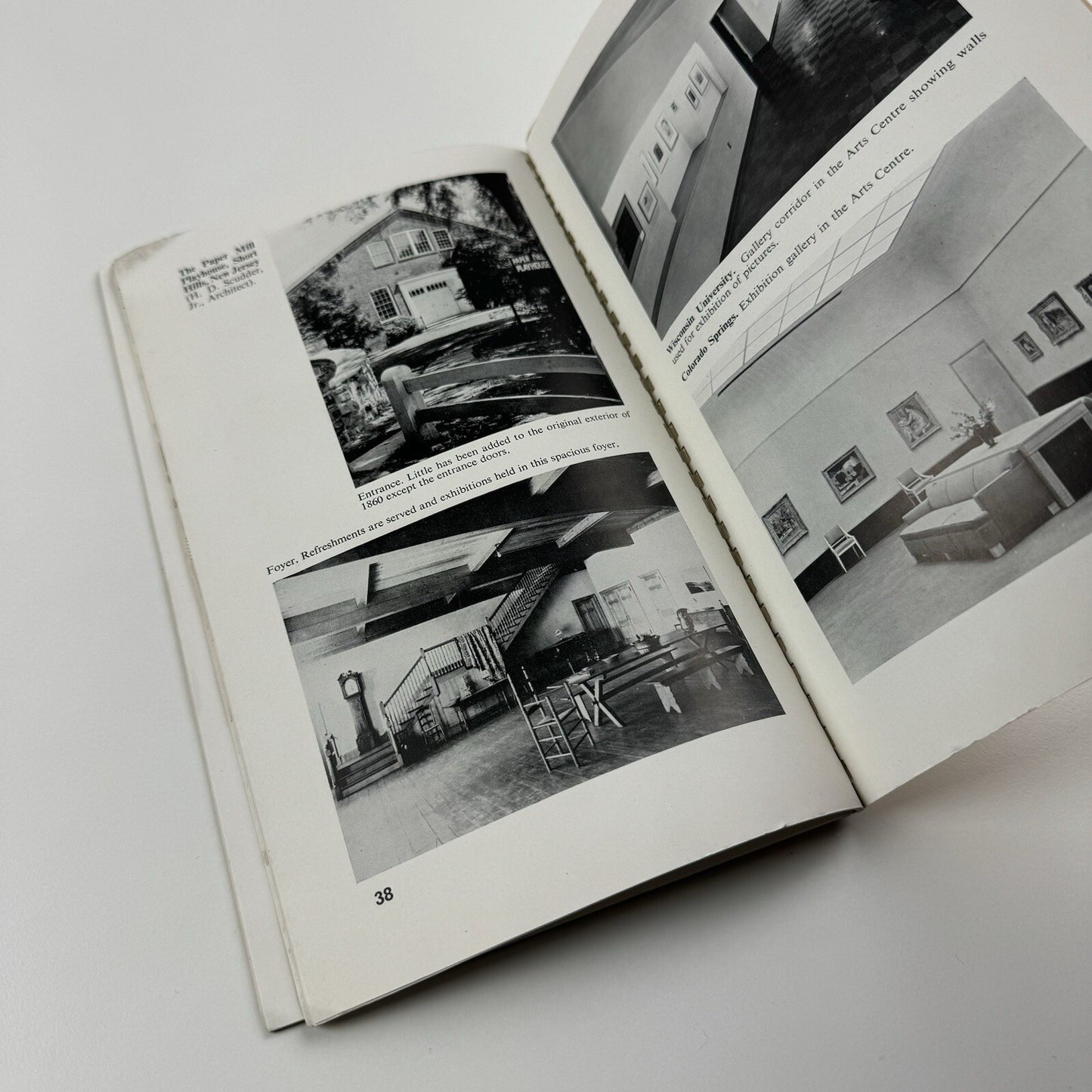 Plans for an Arts Centre. Lund Humphries for the Arts Council 1945