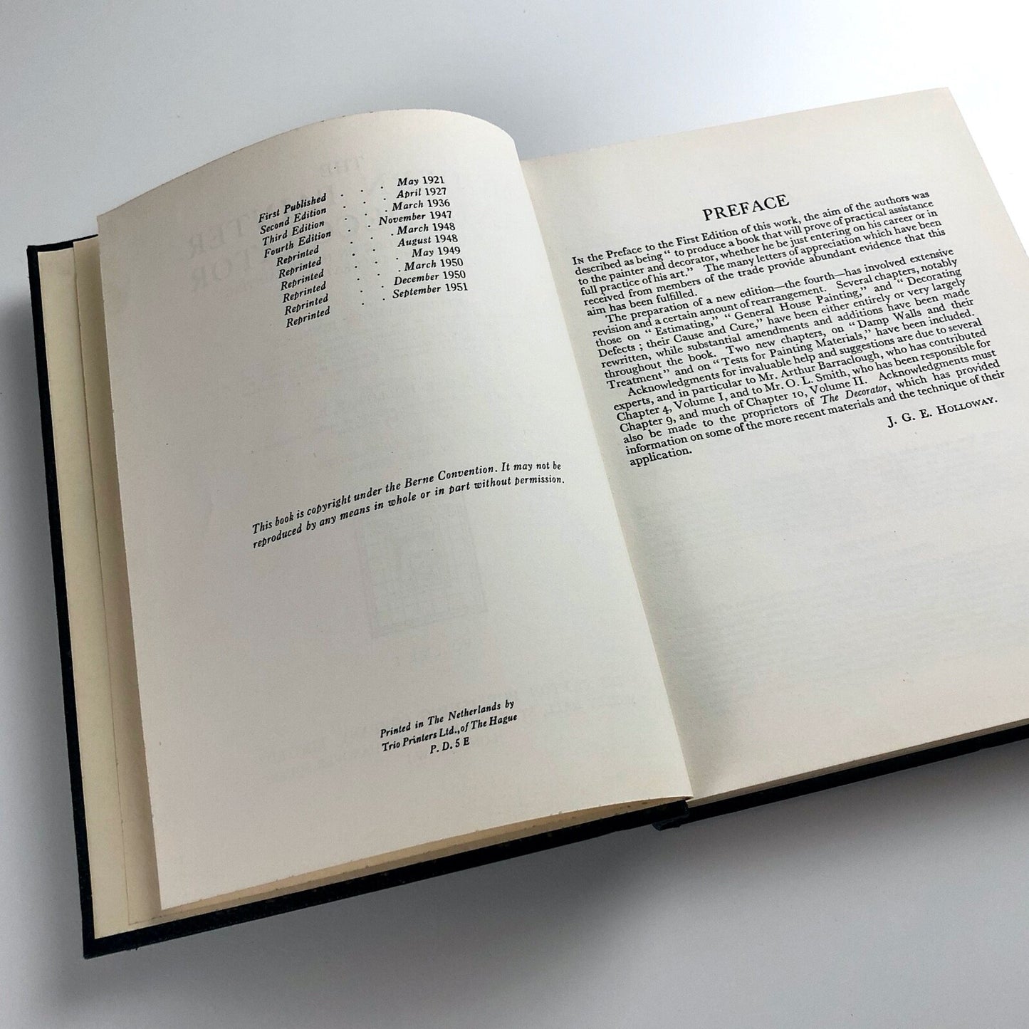 The Modern Painter and Decorator Volume 1 | Arthur Seymour Jennings 1951 edition