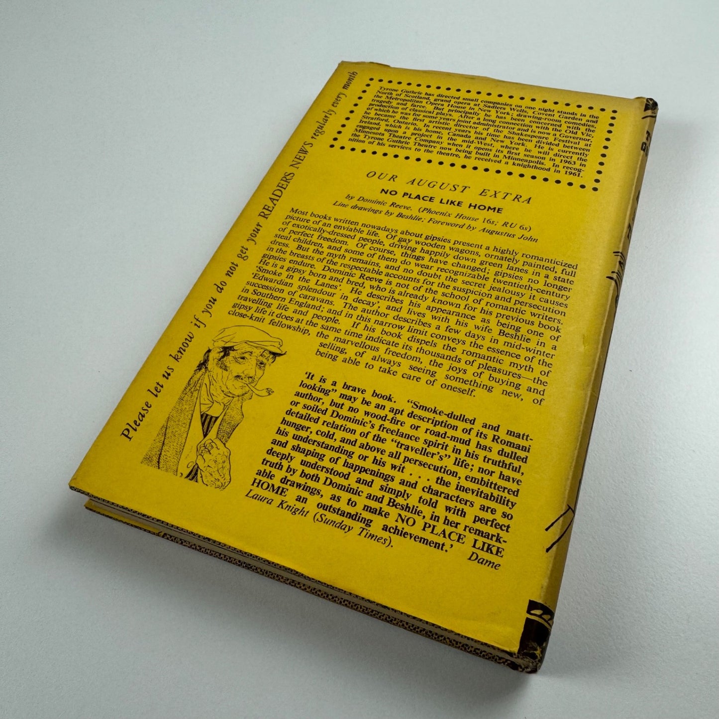 A Life in the Theatre by Tyrone Guthrie | Readers Union, 1961