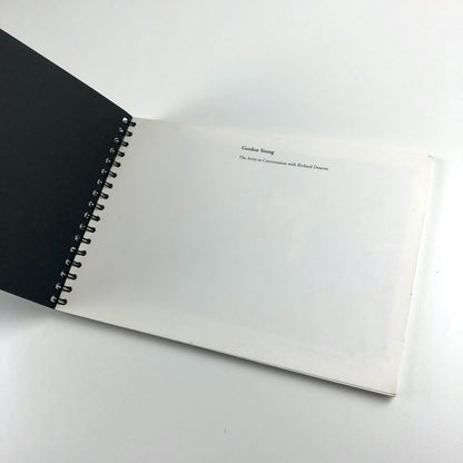 Gordon Young: The Artist in Conversation with Richard Deacon | Yorkshire Sculpture Park wire-bound booklet, 1992