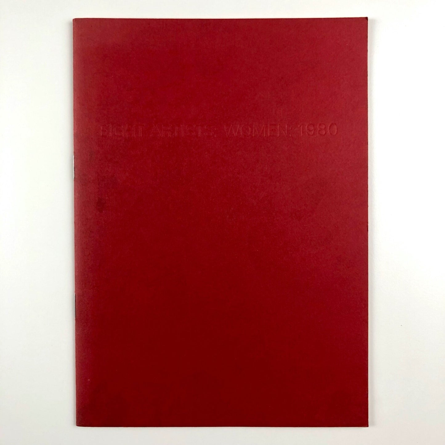 Eight Artists – Women: 1980 | The Acme Gallery London, catalogue