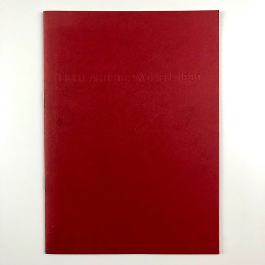 Eight Artists – Women: 1980 | The Acme Gallery London, catalogue