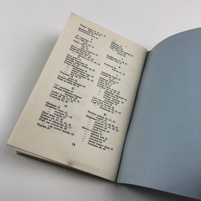 Harris-Intertype Matrix staff Handbook, undated