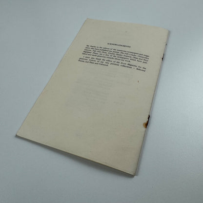 Pied Beauty. A Third Selection of Poems by Eddie McGrory signed 1986 to Lyn Le Grice