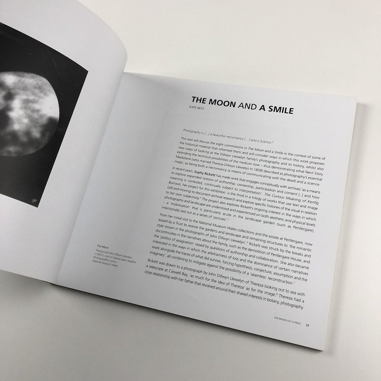 The Moon and a Smile | Glynn Vivian Art Gallery exhibition catalogue, 2017