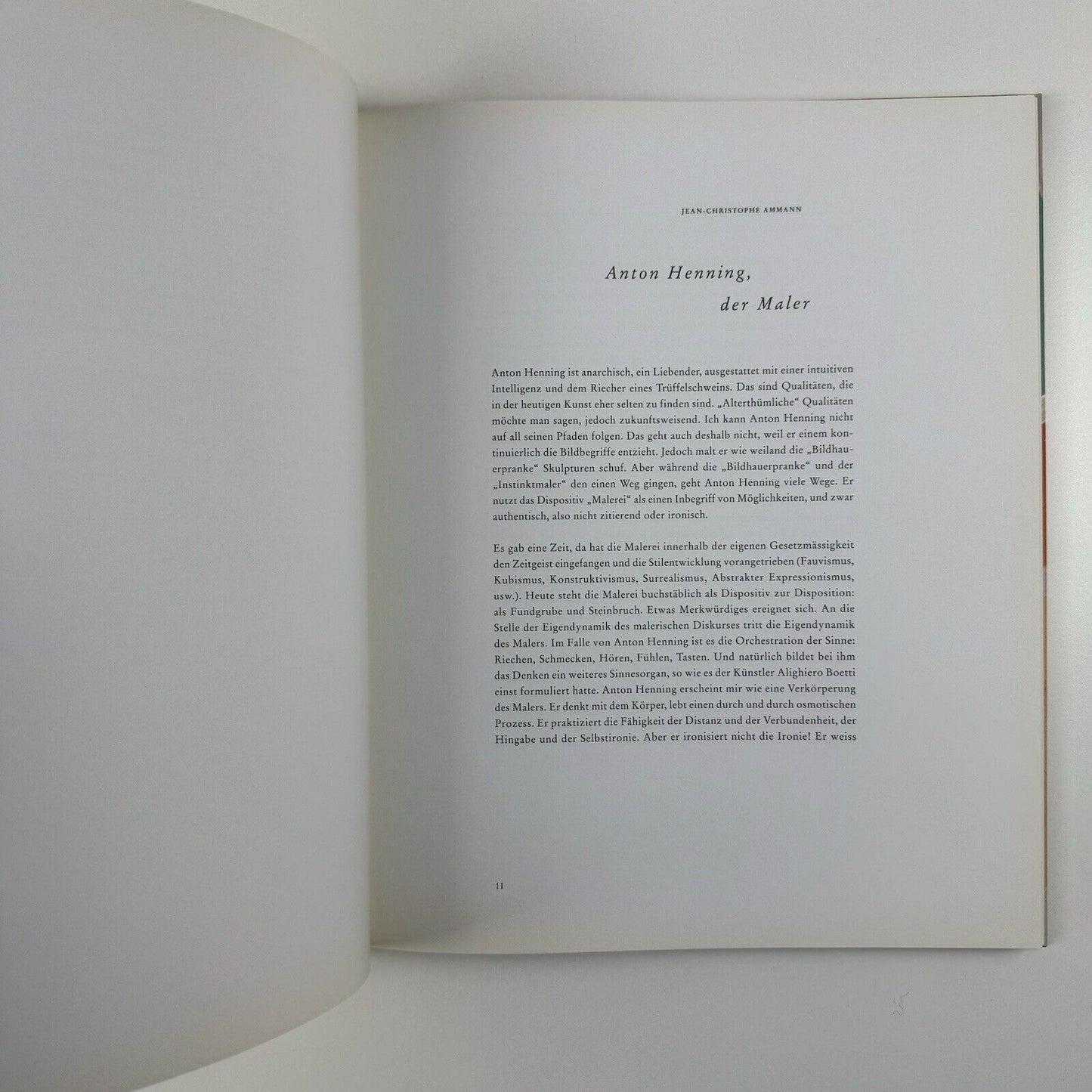 Anton Henning. Ziemlich schöne Malereien | Museum of Art, Lucerne | Exhibition catalogue, 2003