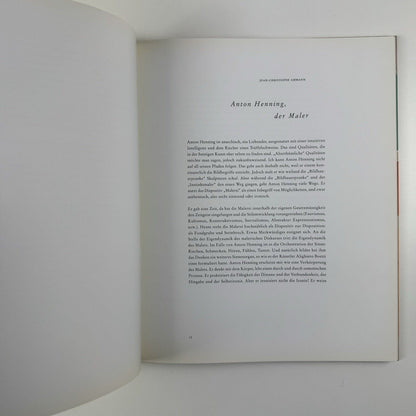 Anton Henning. Ziemlich schöne Malereien | Museum of Art, Lucerne | Exhibition catalogue, 2003