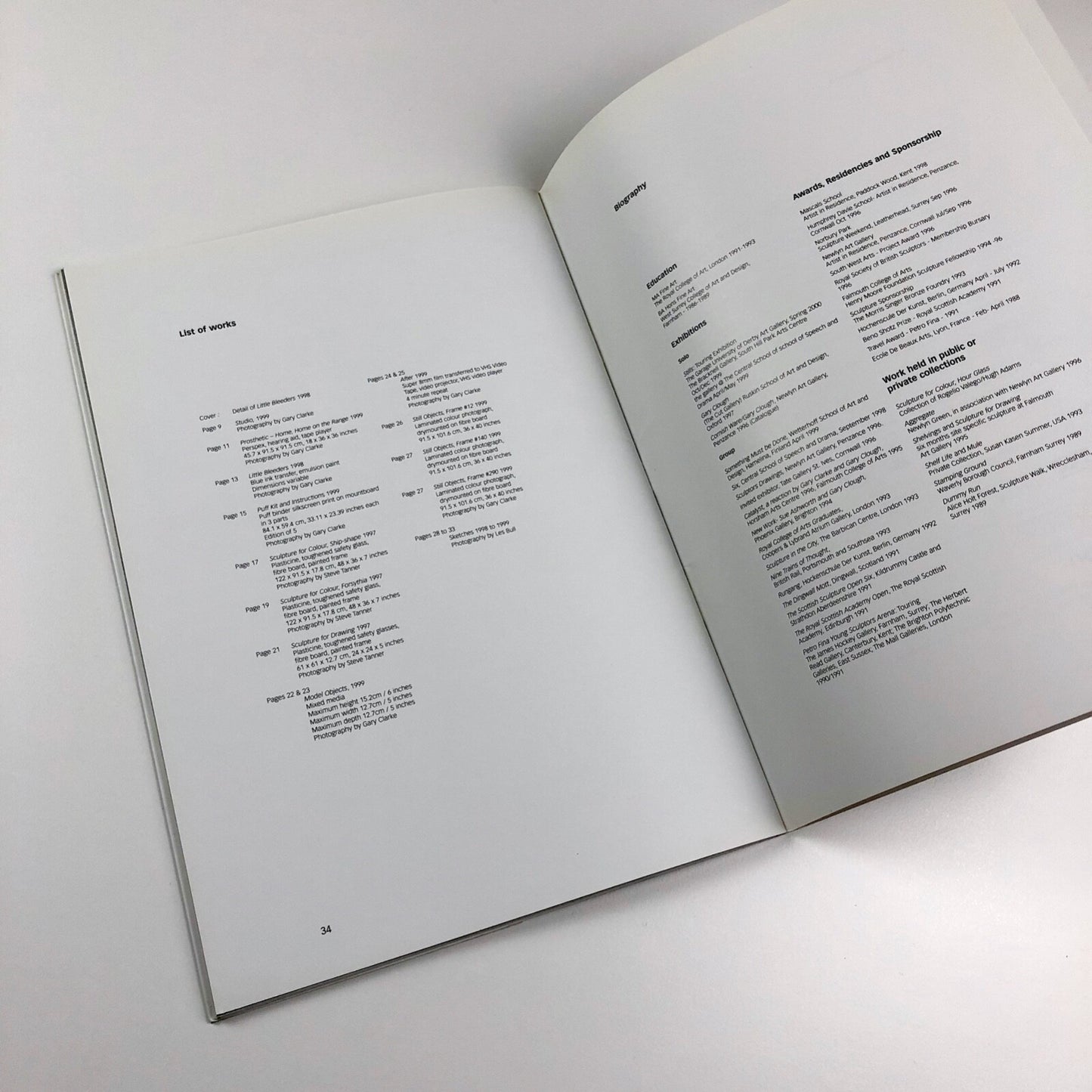 Gary Clough Stills | South Hill Park, Bracknell Gallery 1999