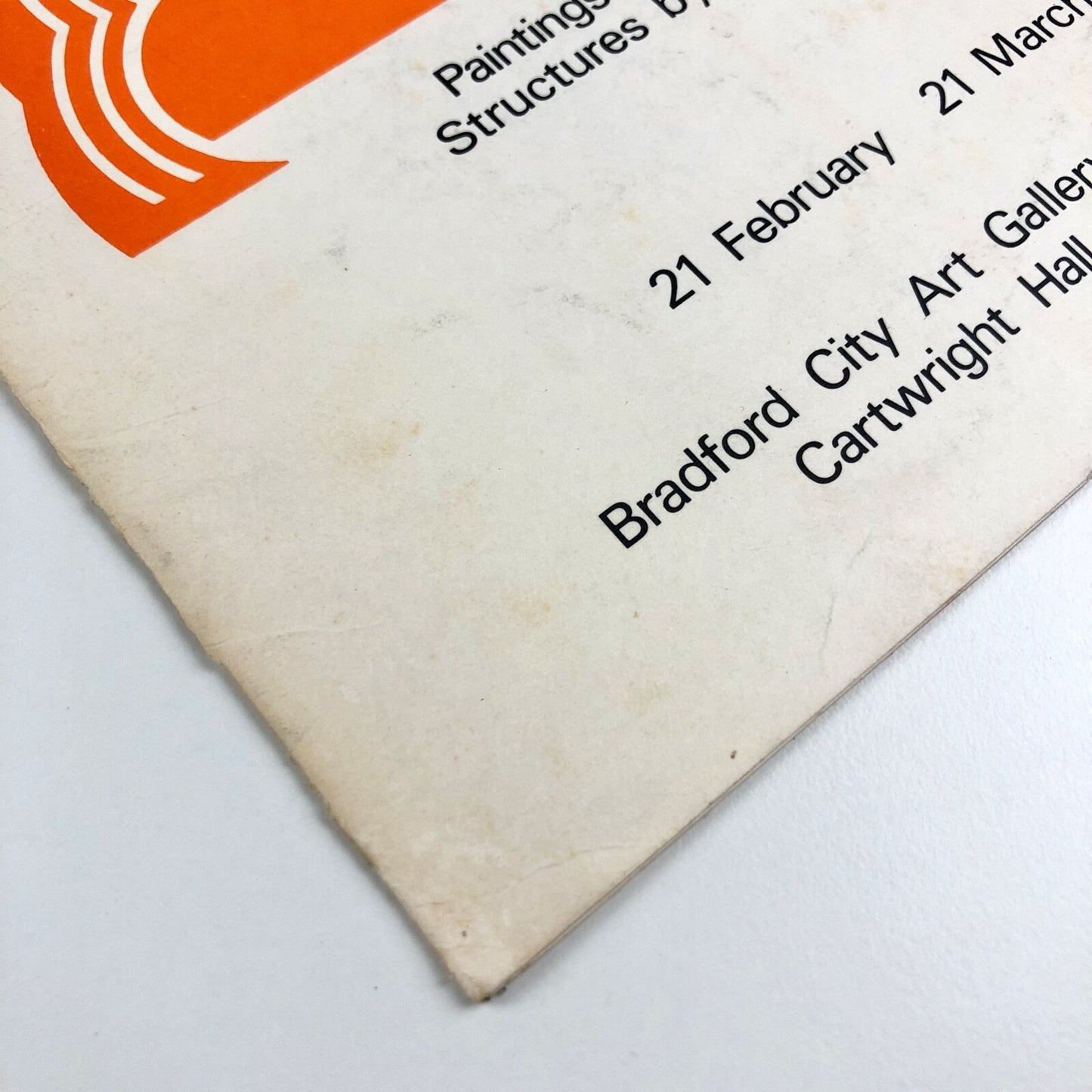 Bradford Arts Festival – Paintings by Barrie Cook / Structures by Derek Carruthers | 1970 catalogue