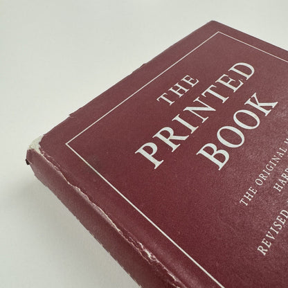The Printed Book by John Aldis | John Carter & Brooke Crutchley. Cambridge 1951