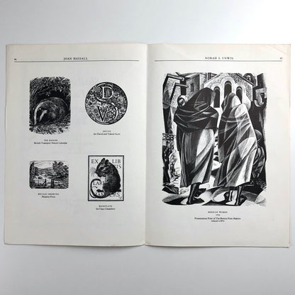Shall we join the Ladies?’ Wood engravings by women artists | Studio One Gallery leaflet, Oxford, 1979
