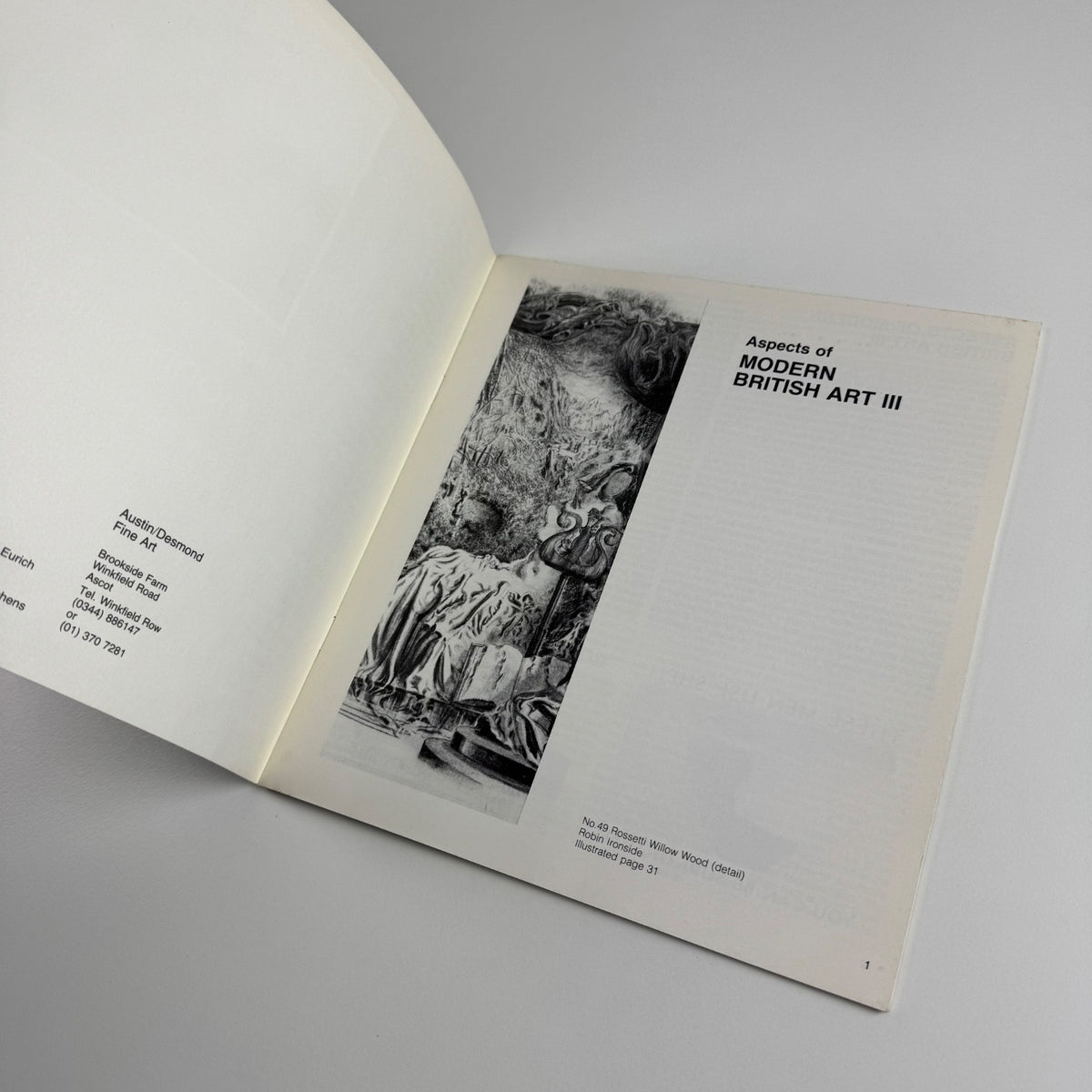 Aspects of Modern British Art III | Austin/Desmond date not given