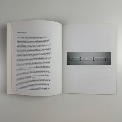Finn Reinbothe. On the air ((in and out) of History (Rabbit) Kunsthallen 1995