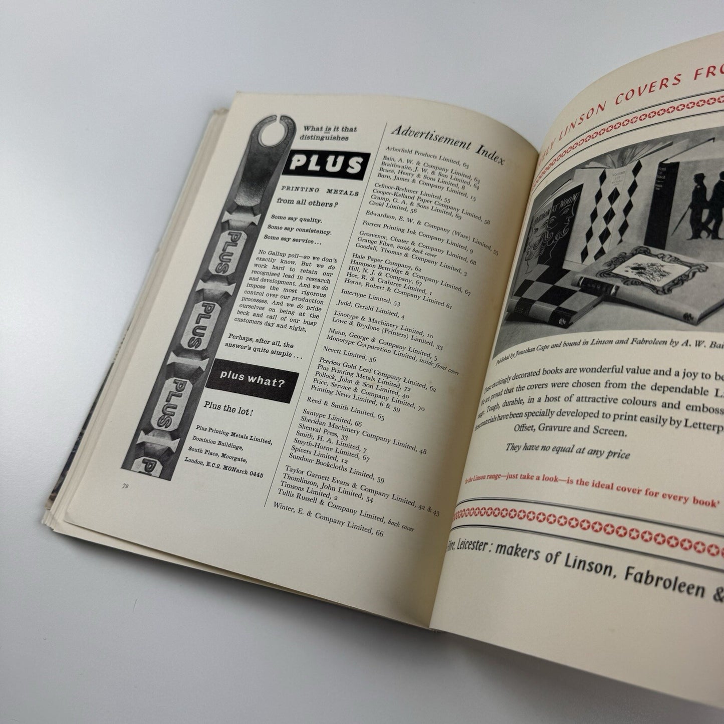 Book Design and Production – Vol 2 No 1 1959 | Printing News Ltd | Editor James Moran