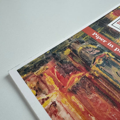 Fold-out promotional leaflet Piper in Print Artists' Choice Editions, 2010