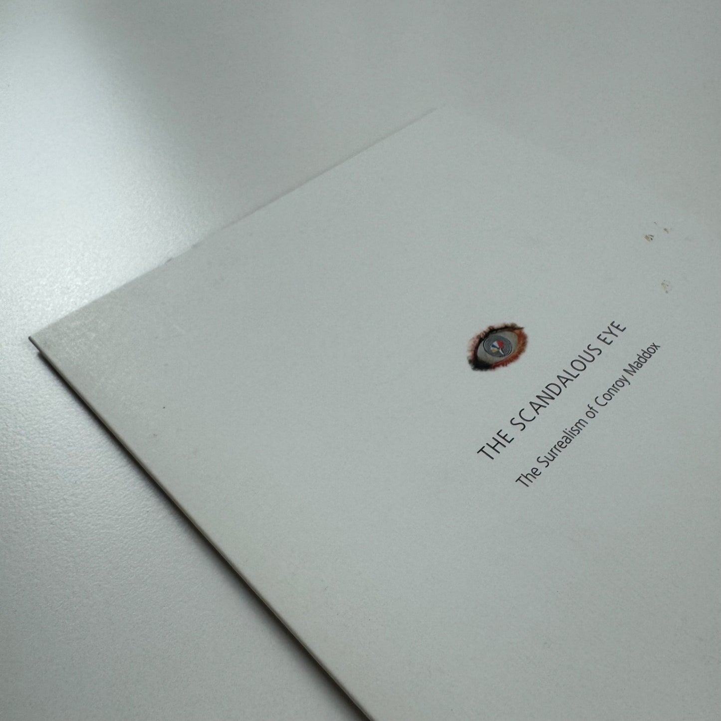 Private view invite The Scandalous Eye. The Surrealism of Conroy Maddox Belgrave, 2003