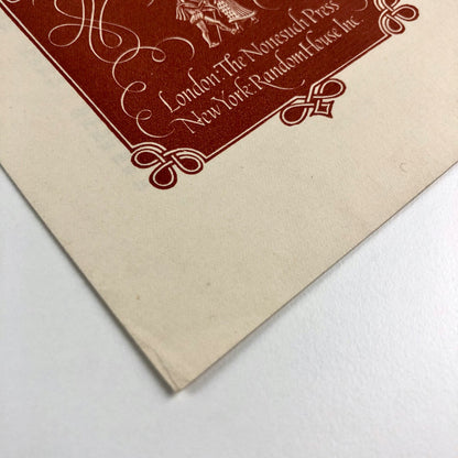 The Shakespeare Anthology leaflet/prospectus | The Nonesuch Press, undated