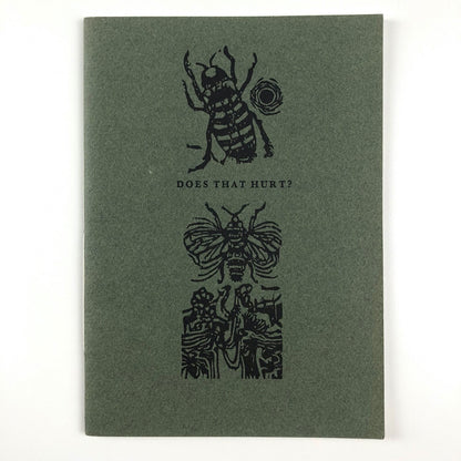 Does That Hurt? Andrew Motion | Prospero Poets 1995 Rigby Graham woodcuts