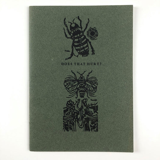 Does That Hurt? Andrew Motion | Prospero Poets 1995 Rigby Graham woodcuts