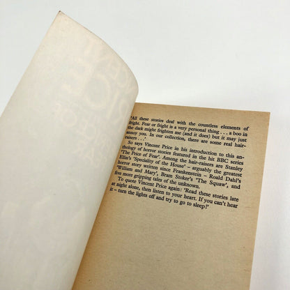 Vincent Price presents The Price of Fear | Edited by Richard Davis Everest Books, 1976