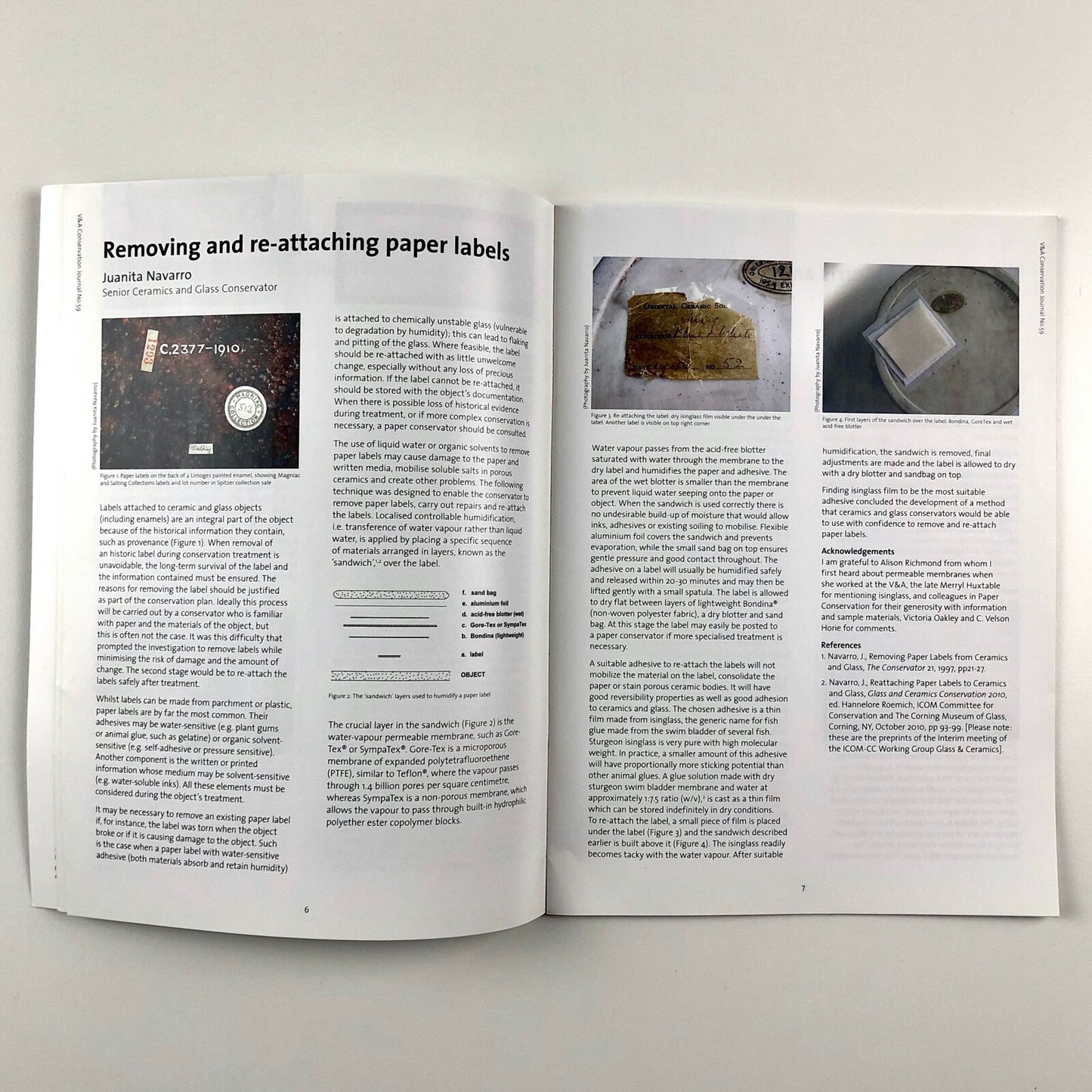 Victoria & Albert Museum Conservation Journal | Issue number 59, Spring 2011