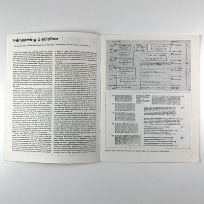 Monotype Newsletter 80 December 1966 | Includes filmsetting, Univers