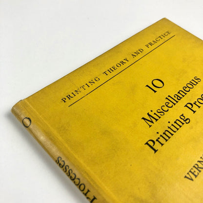 10 Miscellaneous Printing Processes by Vernon S. Ganderton Pitman 1952
