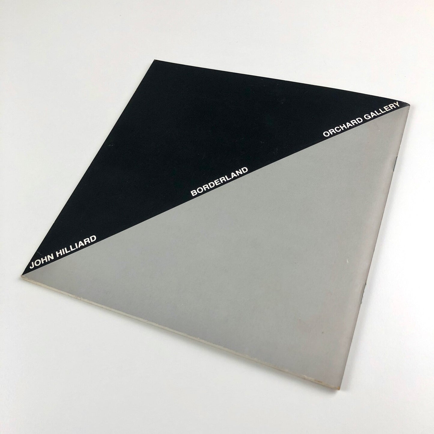 John Hilliard. Borderland – England/Scotland, USA/Canada | Orchard Gallery, Londonderry | 1981 catalogue