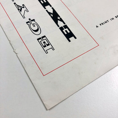 Egyptian Expanded Open | Stephenson Blake type specimen | Print in Britain, 1959