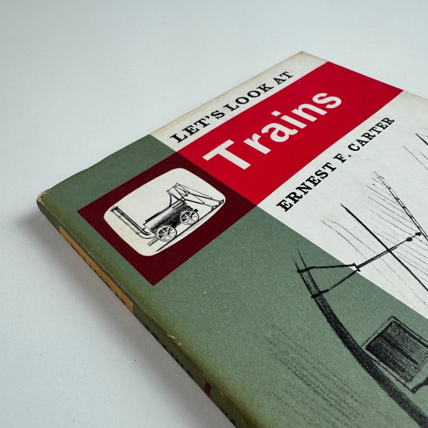 Let’s Look at Trains by Ernest F. Carter | Frederick Muller, 1964 illustrated by Kenneth E. Carter